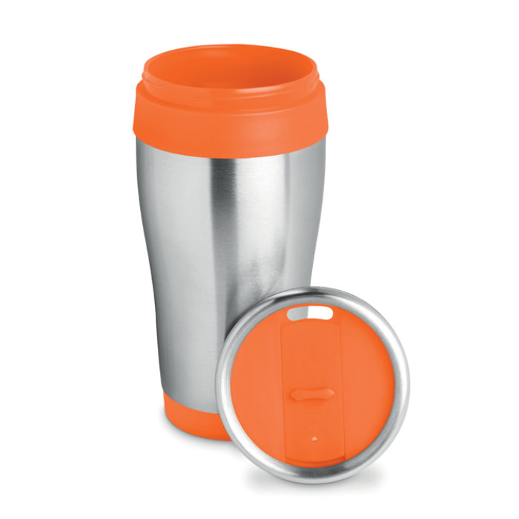 Orange - Stainless steel