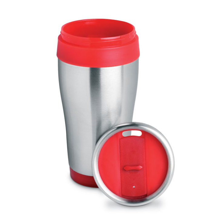 Red - Stainless steel