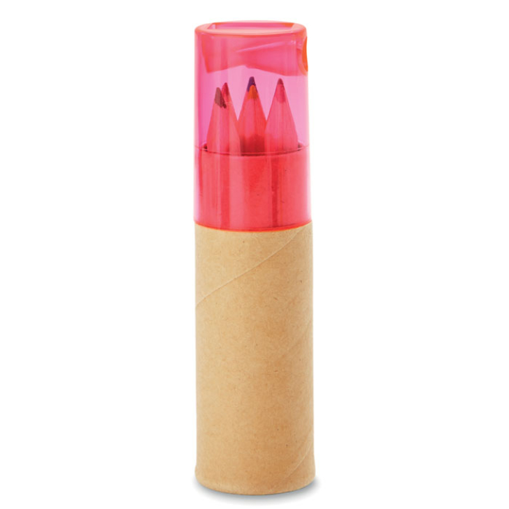 Transparent pink - Wood
